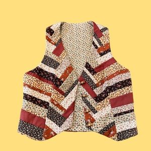 Vintage quilted vest